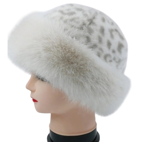 Faux Fur Hat Furry Winter Super Soft Fashion Hat 10 colors - Picture 3 of 15